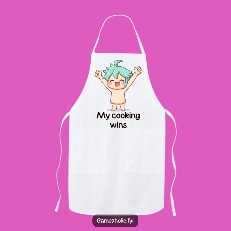 Funny Apron: Victory Dance Chef, Celebrate Wins in the Kitchen, Perfect Funny Gift
