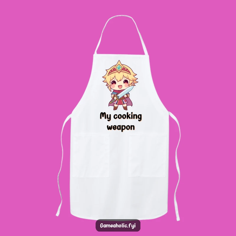 Funny Hero Apron: Proud Wielder, Sparkling Kitchen Fun, Unique Funny Gift