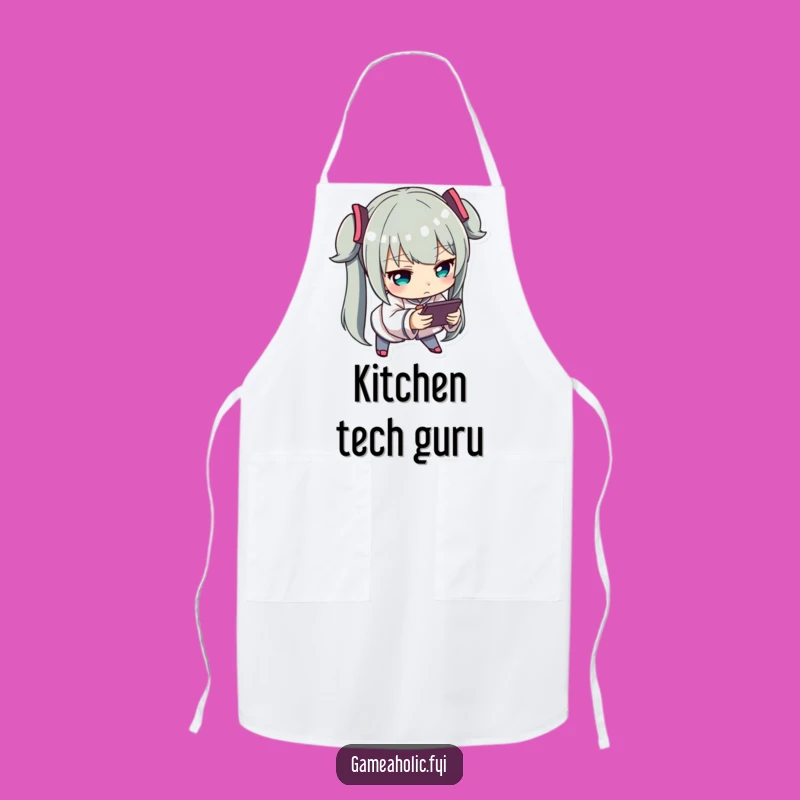 Funny Gamer Apron: Stay Focused in the Kitchen with a Humorous Design, Perfect Gift