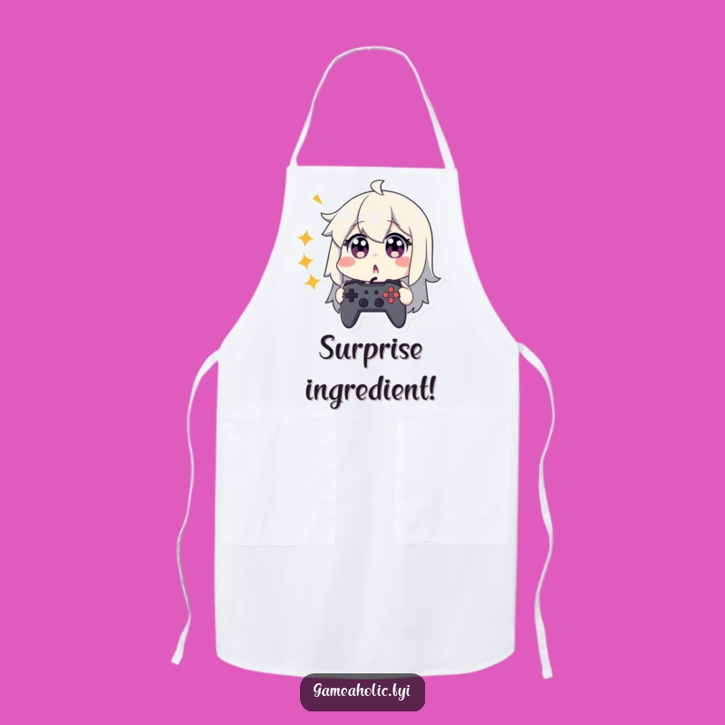 Funny Gamer Apron: React to Your Cooking Disasters