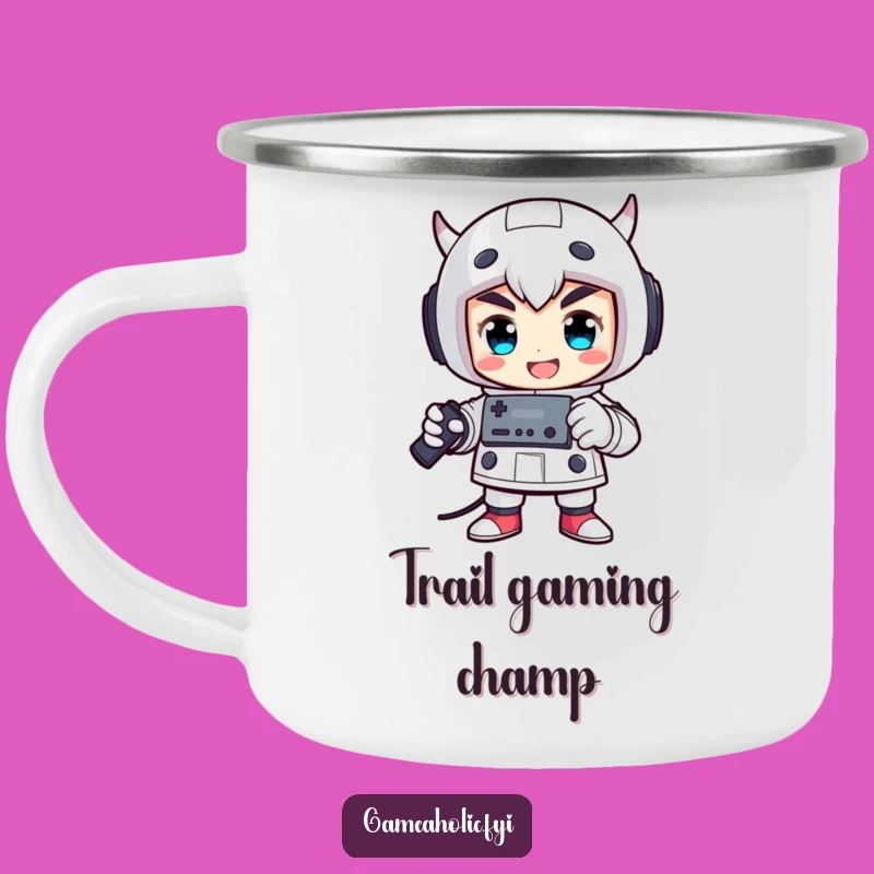 Funny Victorious Gamer Campfire Mug: Celebrate Adventures with Controller Gift