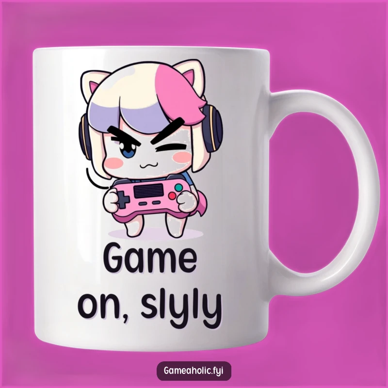 Funny Winking Gamer Mug: The Ultimate Hilarious Gift for Mischievous Players