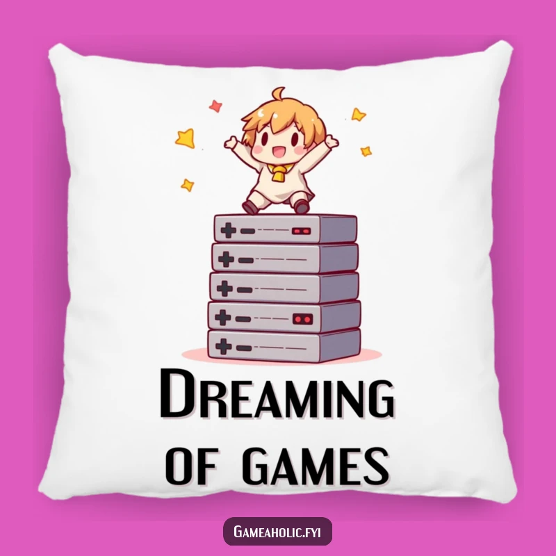 Funny Gamer Pillow: Cozy Up While Gaming, a Hilarious Gift!
