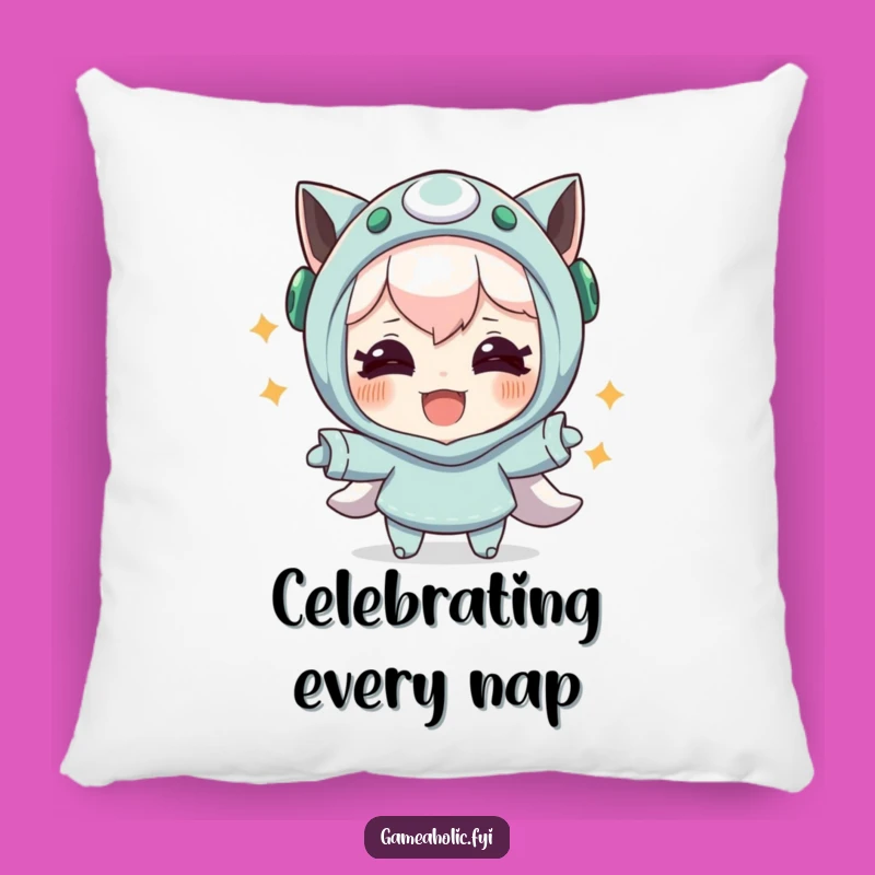 Funny Joyful Victory Pillow: Comfy and Hilarious Gift for Relaxation!