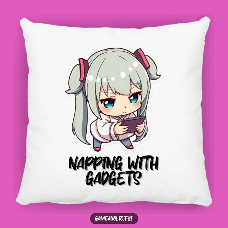 Funny Intense Gamer Pillow: Cozy Comfort for Deep Concentration, Perfect Gift