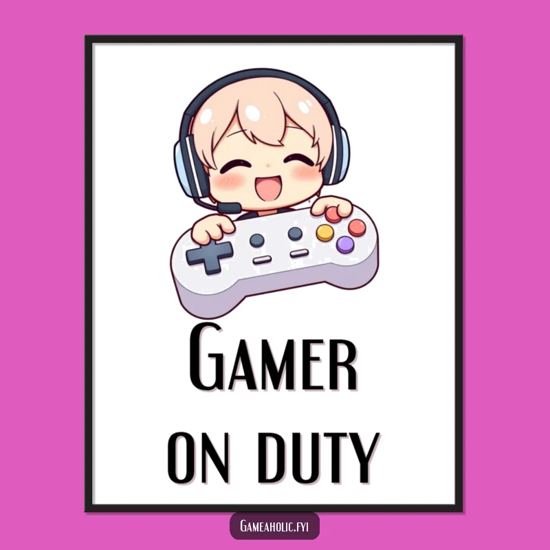 Funny Gamer Digital Art: Bring Gaming Energy to Your Walls