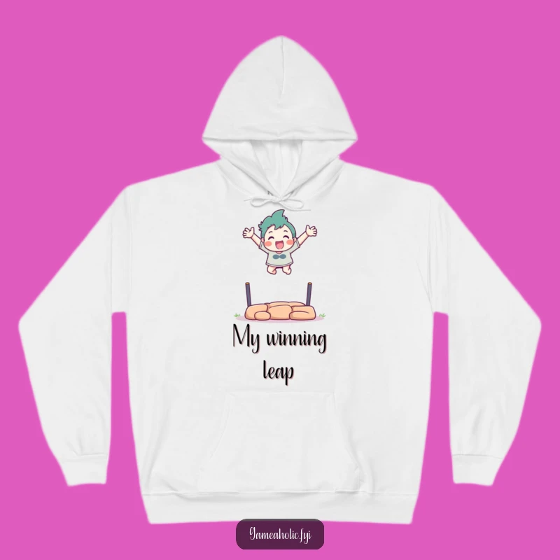 Funny Virtual Athlete Hoodie: Cozy Up While You Conquer Obstacles, Perfect Gift