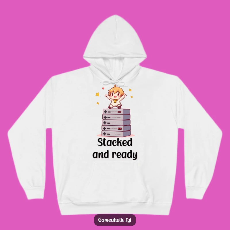Funny Gamer Hoodie: Stay Cozy While Gaming, a Hilarious Gift!