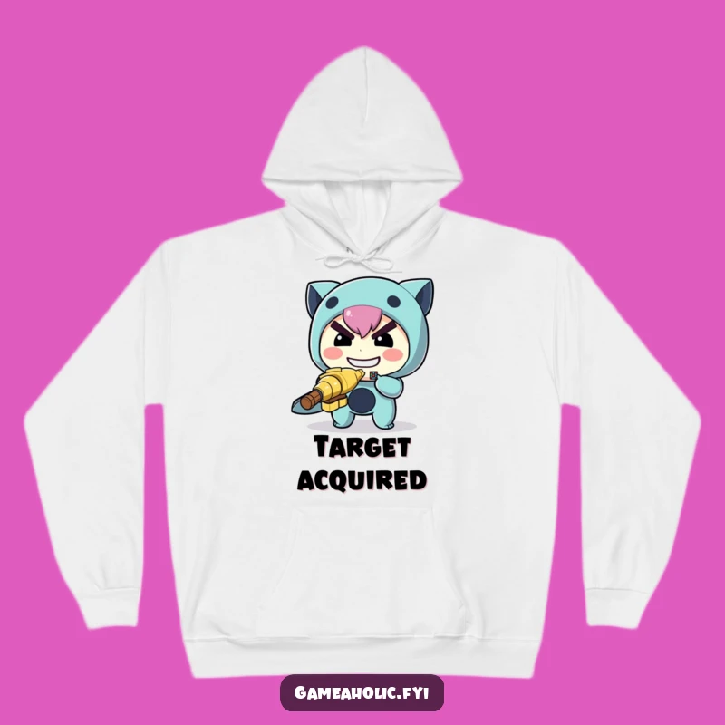 Funny Archer Hoodie: Stay Focused, a Determined & Hilarious Gift!