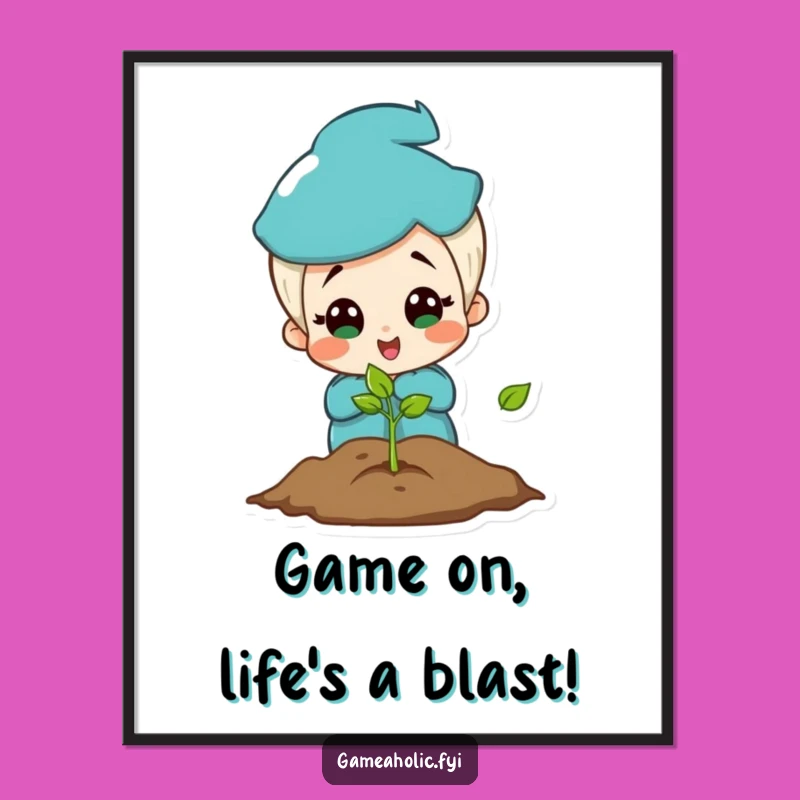 Free Printable Wall Art: Surprised Gamer Art, Hilarious Downloadable Decor!