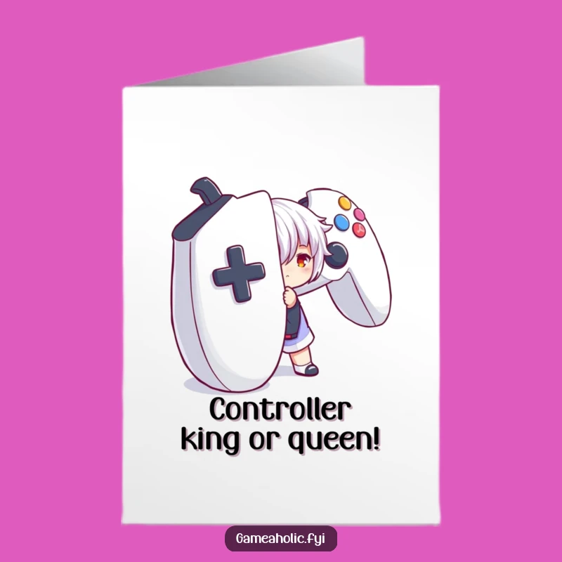 Free Printable Gamer Congrats Card: Funny Downloadable Hide & Seek Greeting