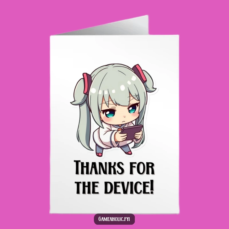 Free Printable Thank You Card: Focused User DIY Gift Downloadable