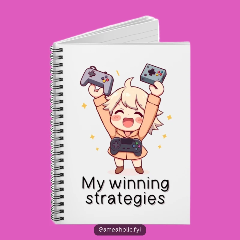 Funny Gamer Victory Notebook: Plan Your Next Winning Strategy
