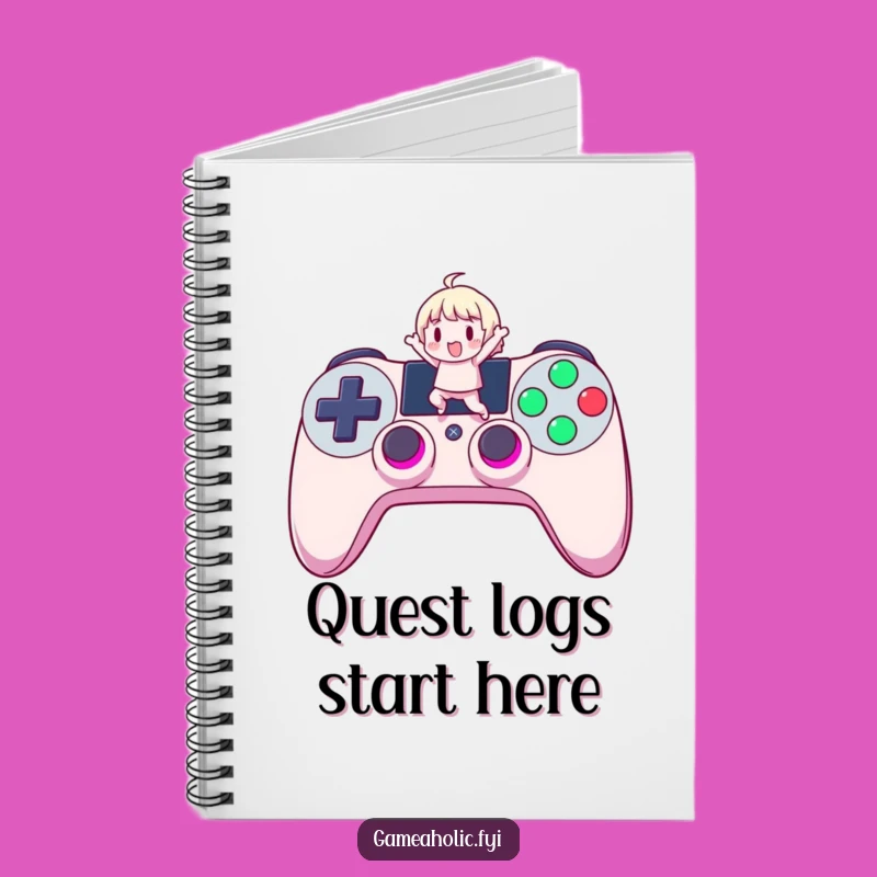 Funny Gamer Notebook: Jot Down Game Strategies with Controller Flair