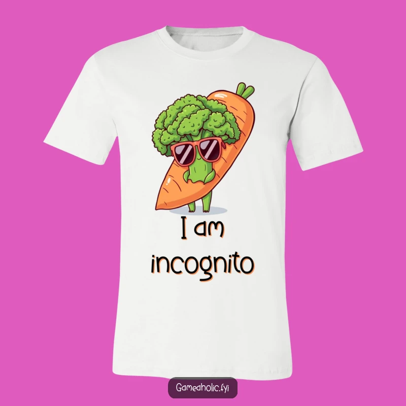 Funny Shy Broccoli Tee - Cool Veggie Gift for Introverts
