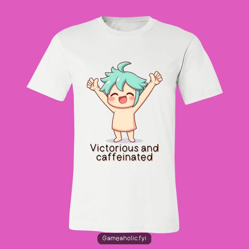 Funny T-Shirt: Victory Dance Champion, Celebrate Success Hilariously, Perfect Funny Gift