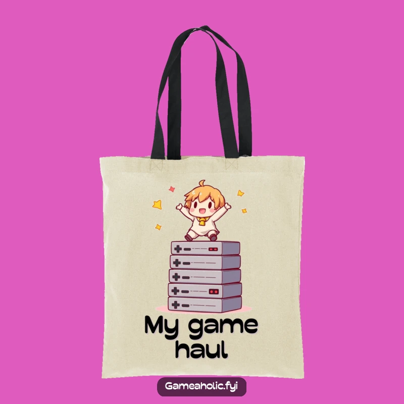 Funny Gamer Tote Bag: Carry Your Games, a Hilarious & Practical Gift!